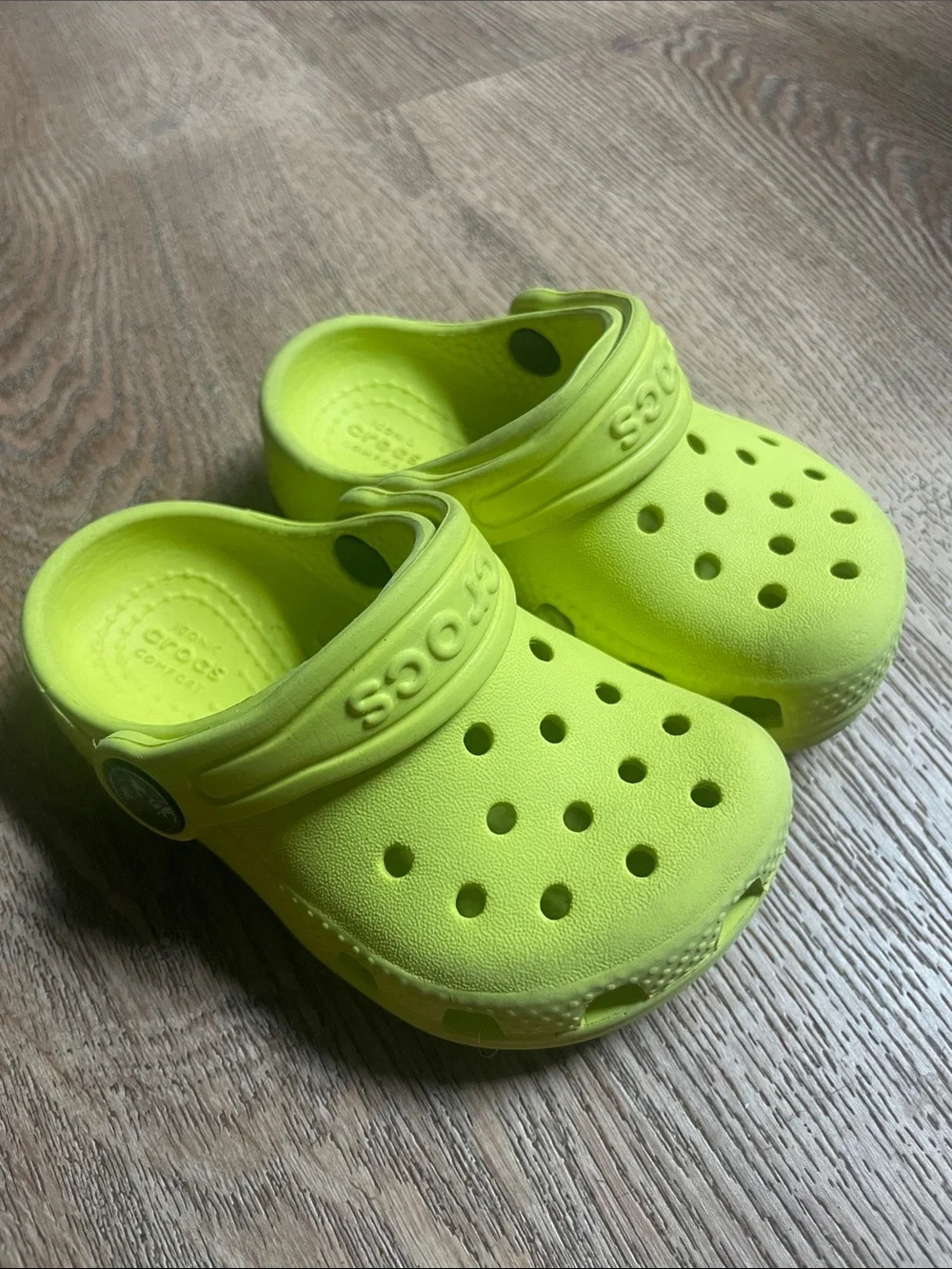 CROCS these neon